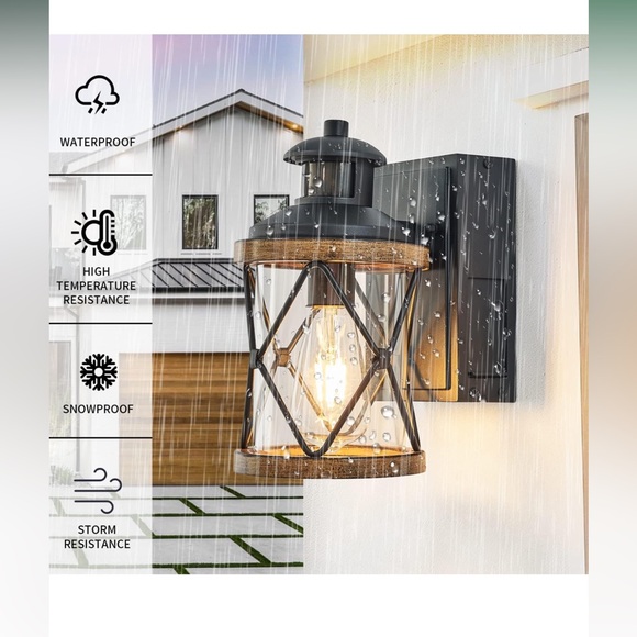 NWB “Dusk to dawn motion sensor outdoor porch light” - Picture 3 of 4